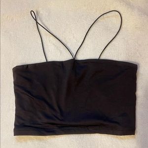 Forever 21 black crop top